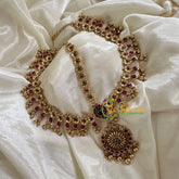 Traditional Kemp Maang Tikka-Double Side Tikka-Gold Beads-G10564